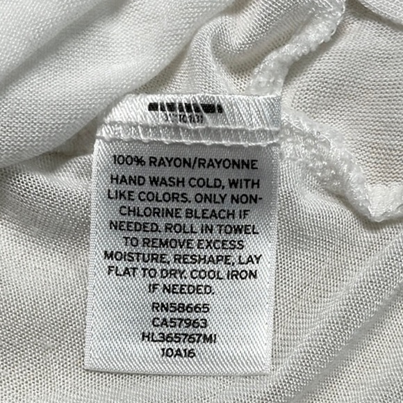 HINGE White Knot Front Women's Top - Picture 8 of 10